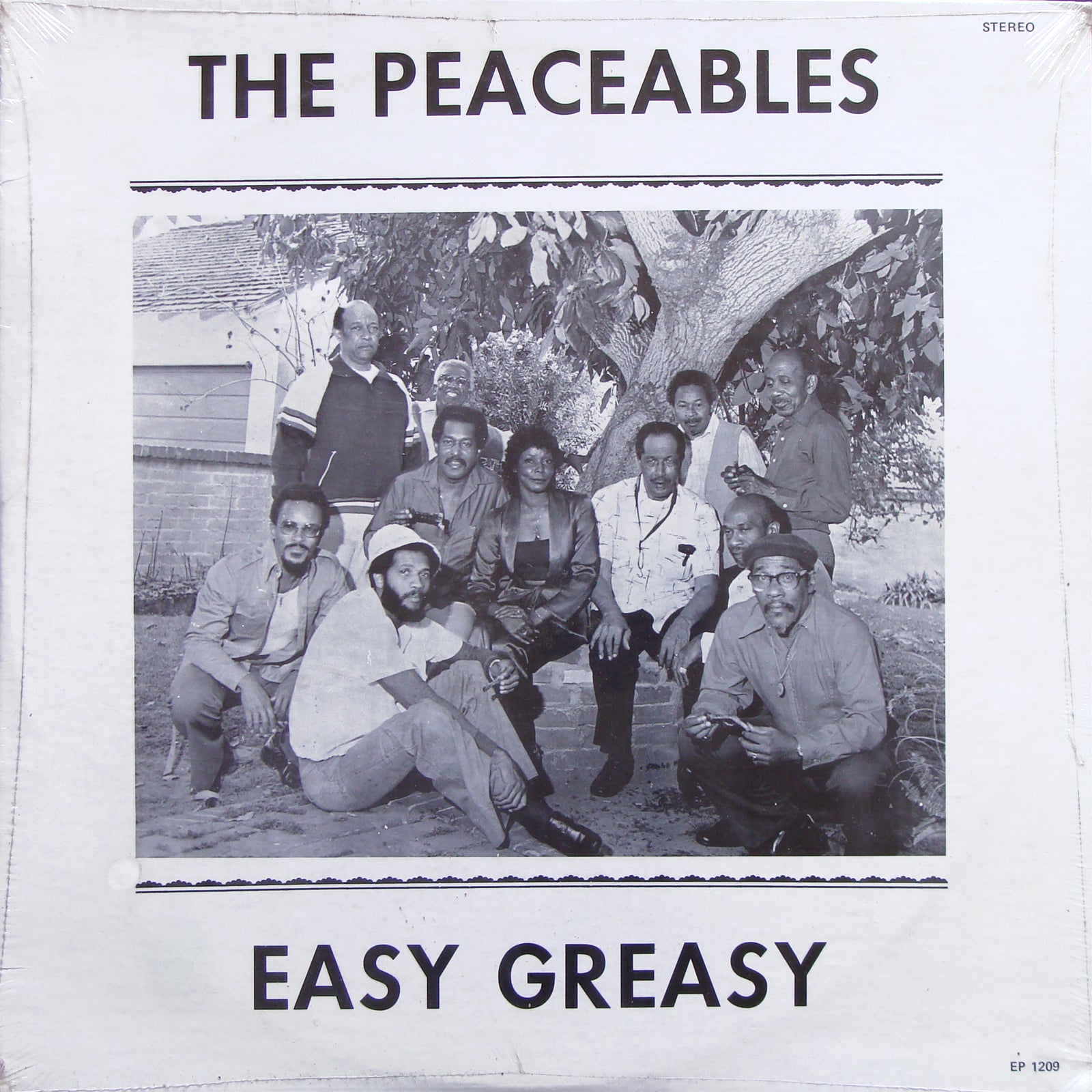 THE PEACEABLES Easy Greasy LP E & P RECORDS EP 1209 Private Jazz SEALED