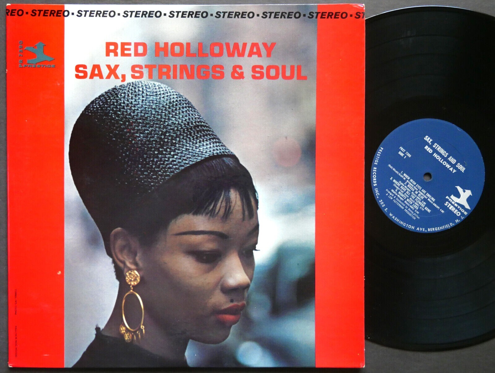 RED HOLLOWAY Sax, Strings & Soul LP PRESTIGE PRST 7390 US '65 Benny Golson CLEAN