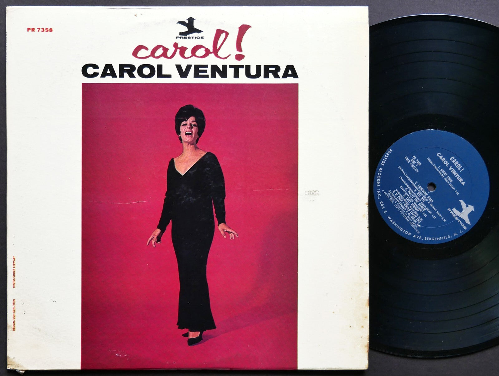 CAROL VENTURA Carol! LP PRESTIGE PR 7358 US 1964 DG MONO Benny Golson Vocal Jazz