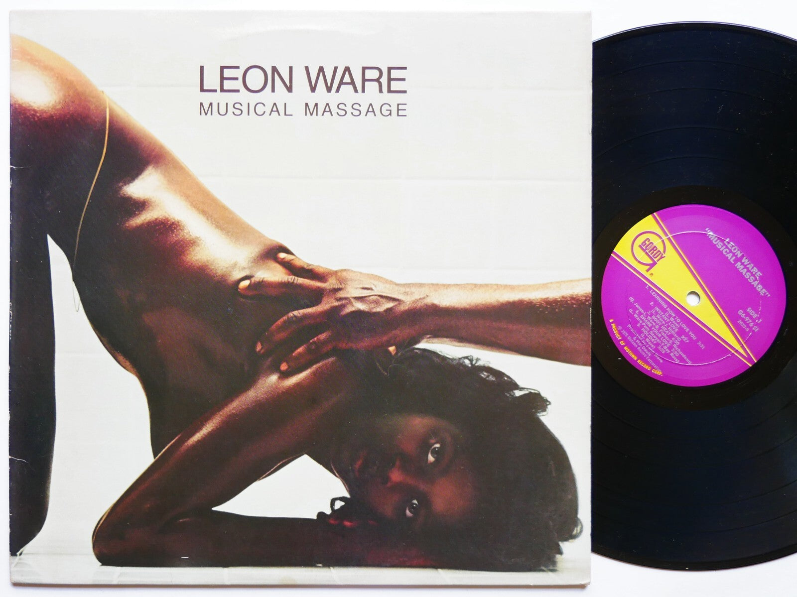 LEON WARE Musical Massage LP GORDY G6-976S1 US 1976 Soul Funk CLEAN