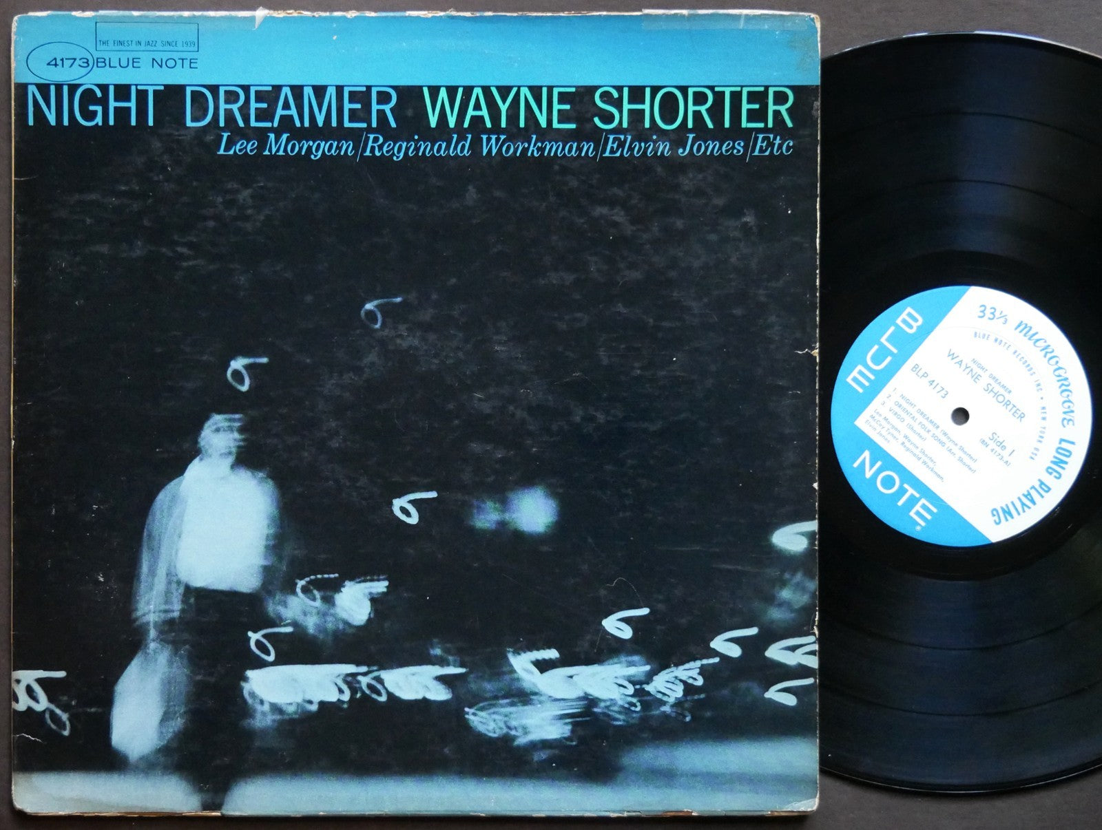 WAYNE SHORTER Night Dreamer LP BLUE NOTE BLP 4173 US 1964 NY EAR MONO Lee Morgan