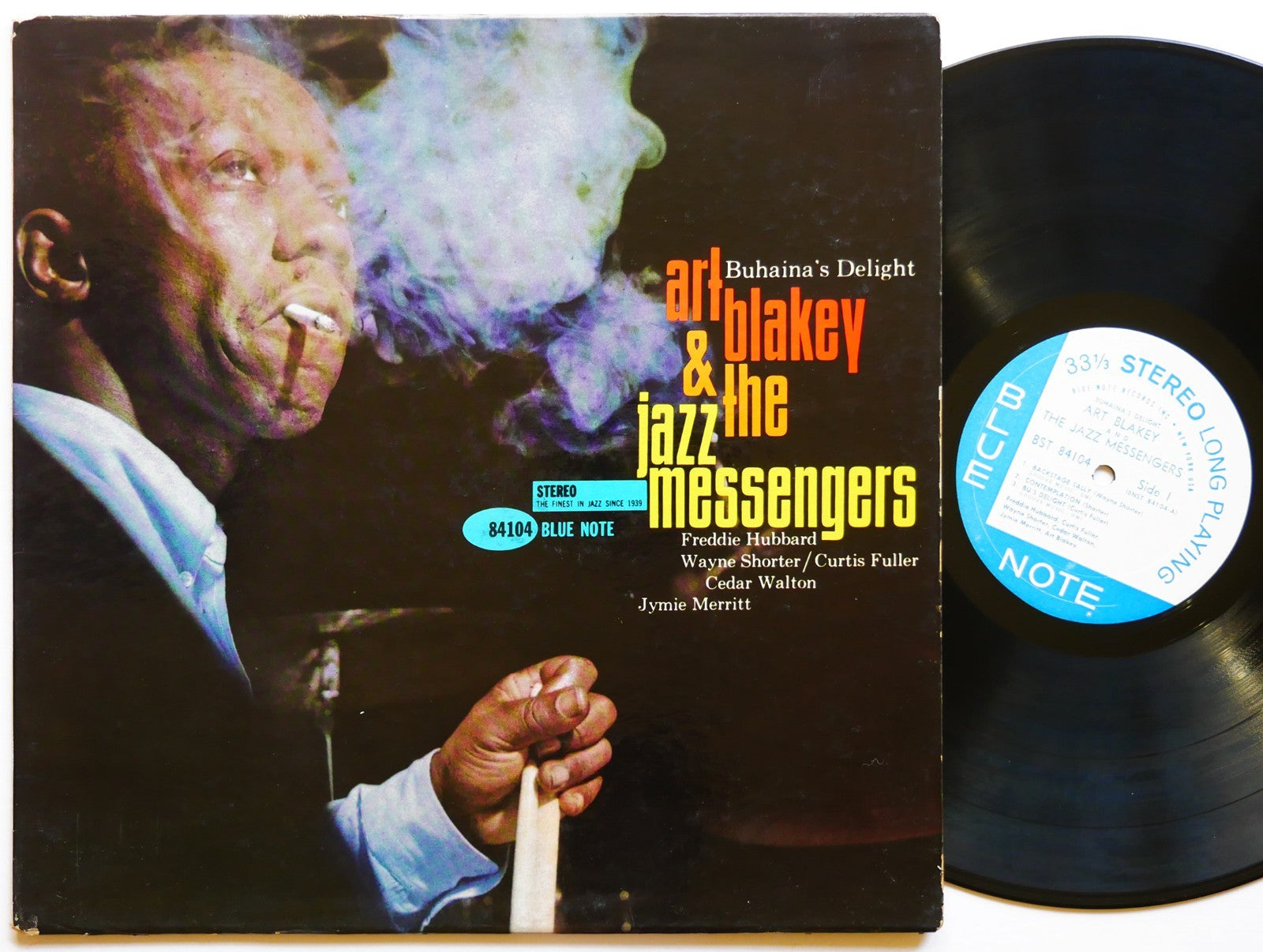 ART BLAKEY Buhaina's Delight LP BLUE NOTE 84104 US 1963 NY EAR Freddie Hubbard