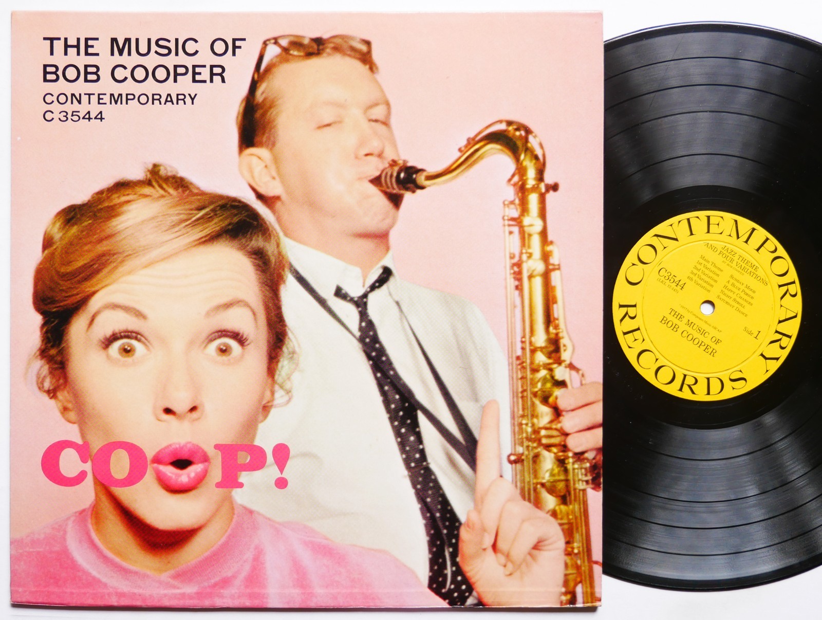 BOB COOPER Coop! The Music Of LP CONTEMPORARY C3544 US 1958 MONO Victor Feldman