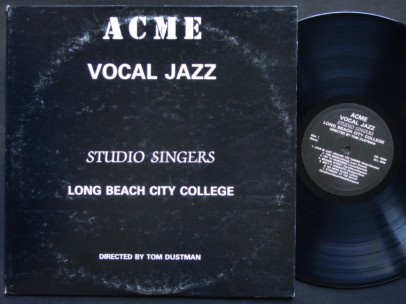 ACME VOCAL JAZZ STUDIO SINGERS LONG BEACH CITY COLLEGE KM13526 Private Press
