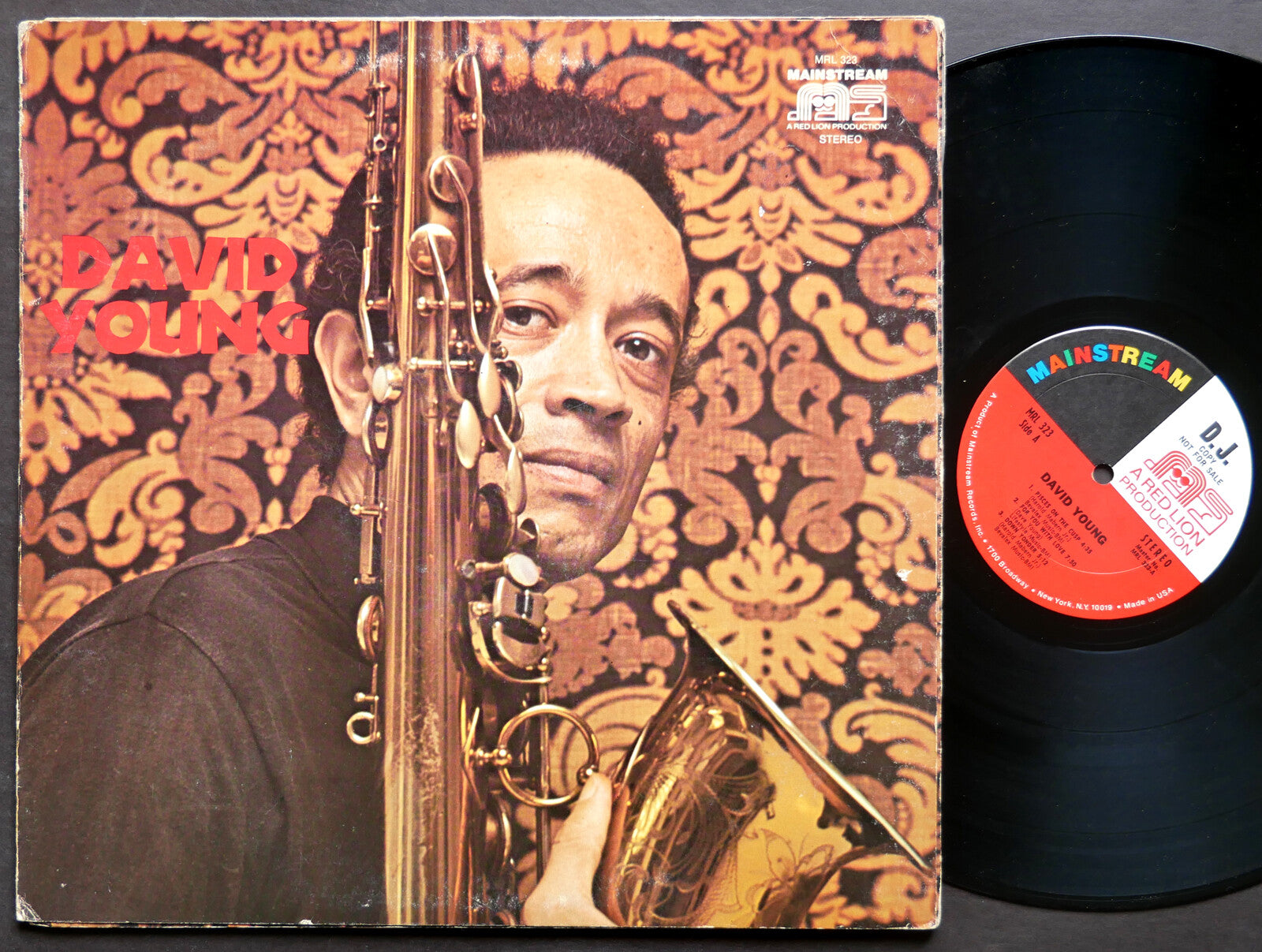 DAVID YOUNG Self Titled LP MAINSTREAM RECORDS MRL 323 US 1972 Idris Muhammad