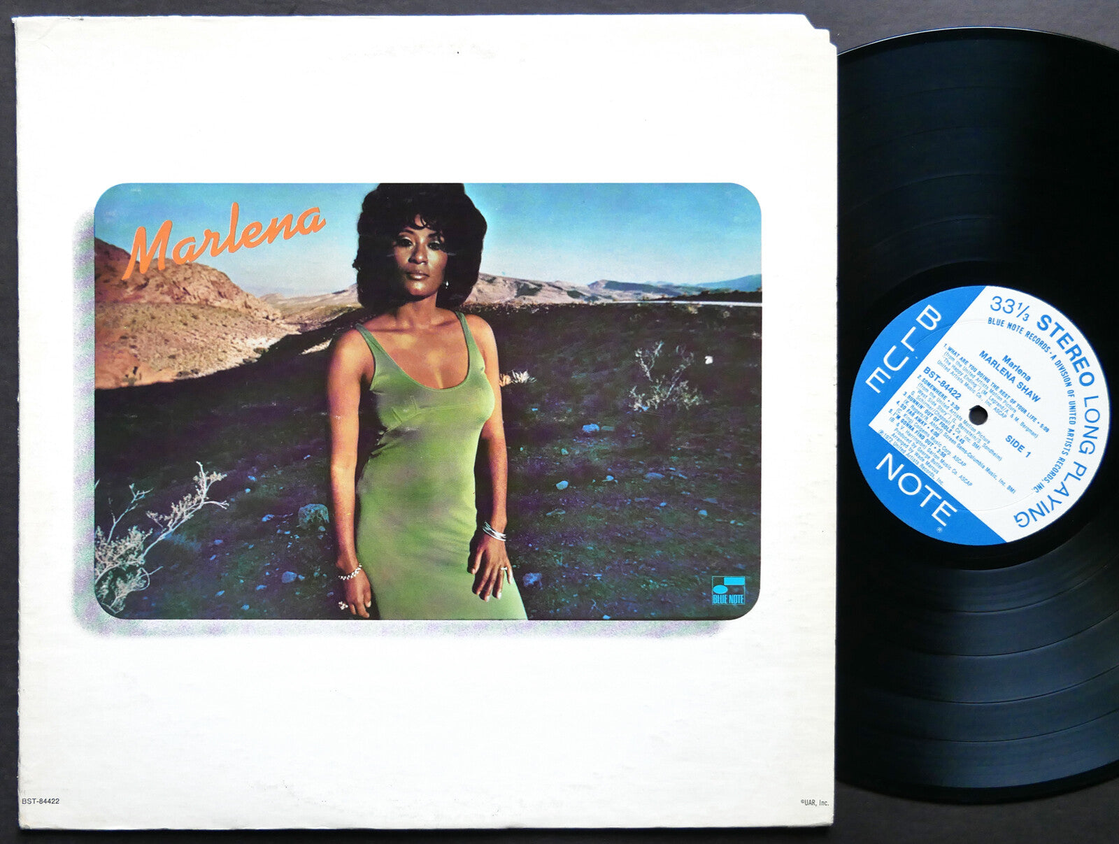 MARLENA SHAW Marlena LP BLUE NOTE BST 84422 US 1972 UA JAZZ Richard Davis