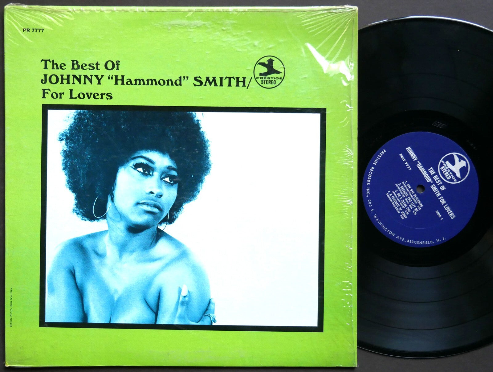 JOHNNY HAMMOND The Best Of.. For Lovers LP PRESTIGE PR 7777 US 1970 JAZZ