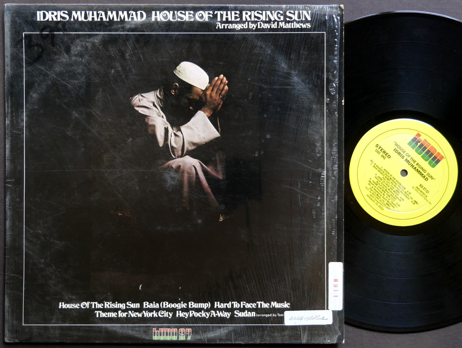 IDRIS MUHAMMAD House Of The Rising Sun LP KUDU KU-27 US 1976 Fred Wesley VG+