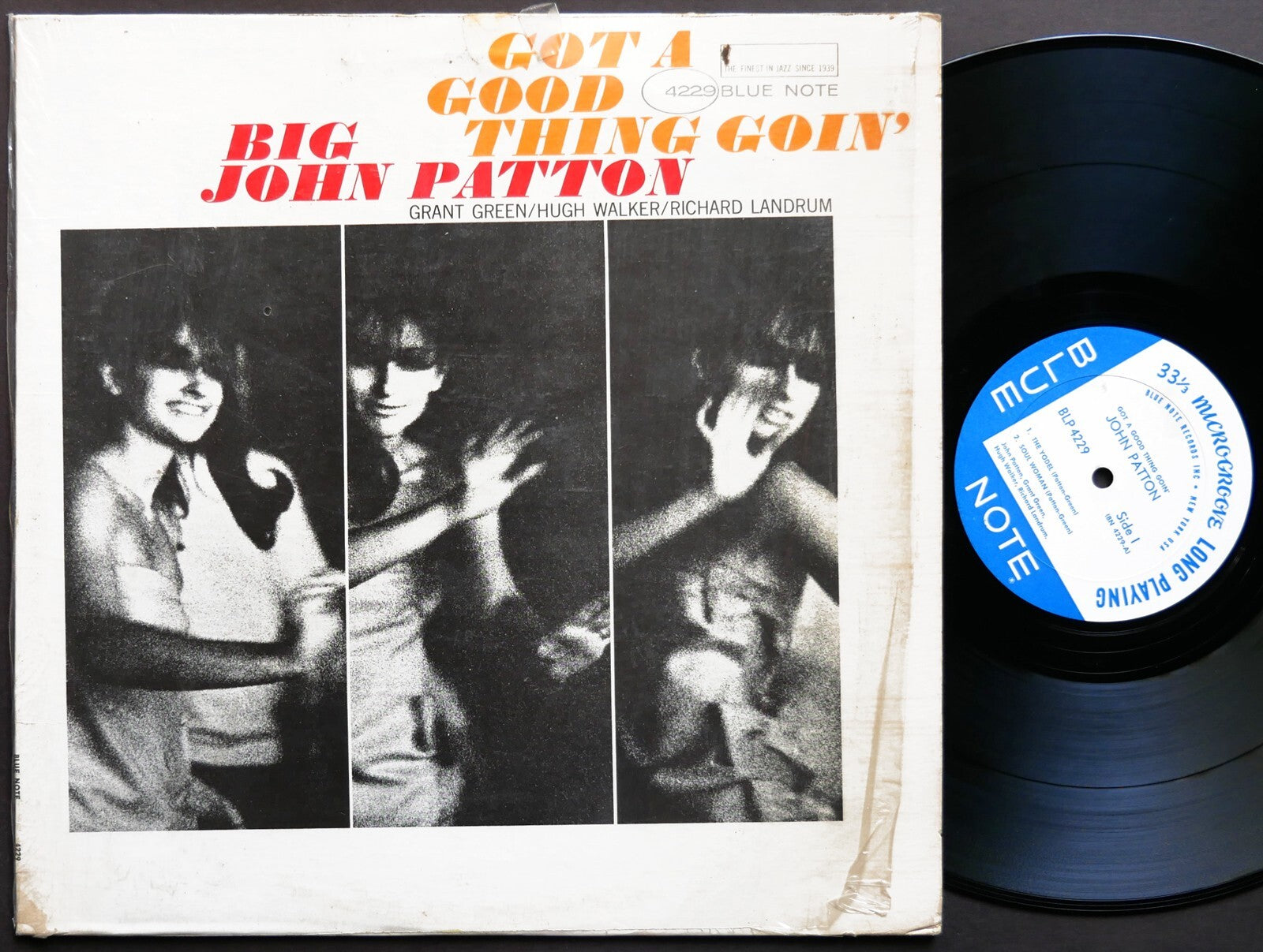 BIG JOHN PATTON Got A Good Thing Goin' LP BLUE NOTE BLP 4229 NY MONO Grant Green