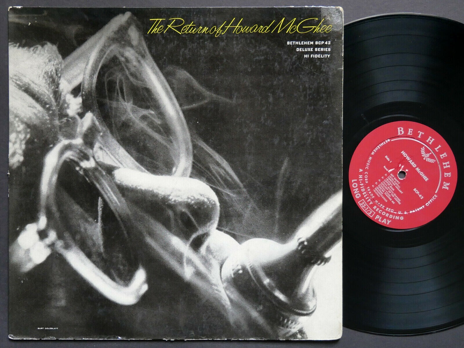 HOWARD MCGHEE The Return Of.. LP BETHLEHEM BCP-42 MONO Sahib Shihab Duke Jordan