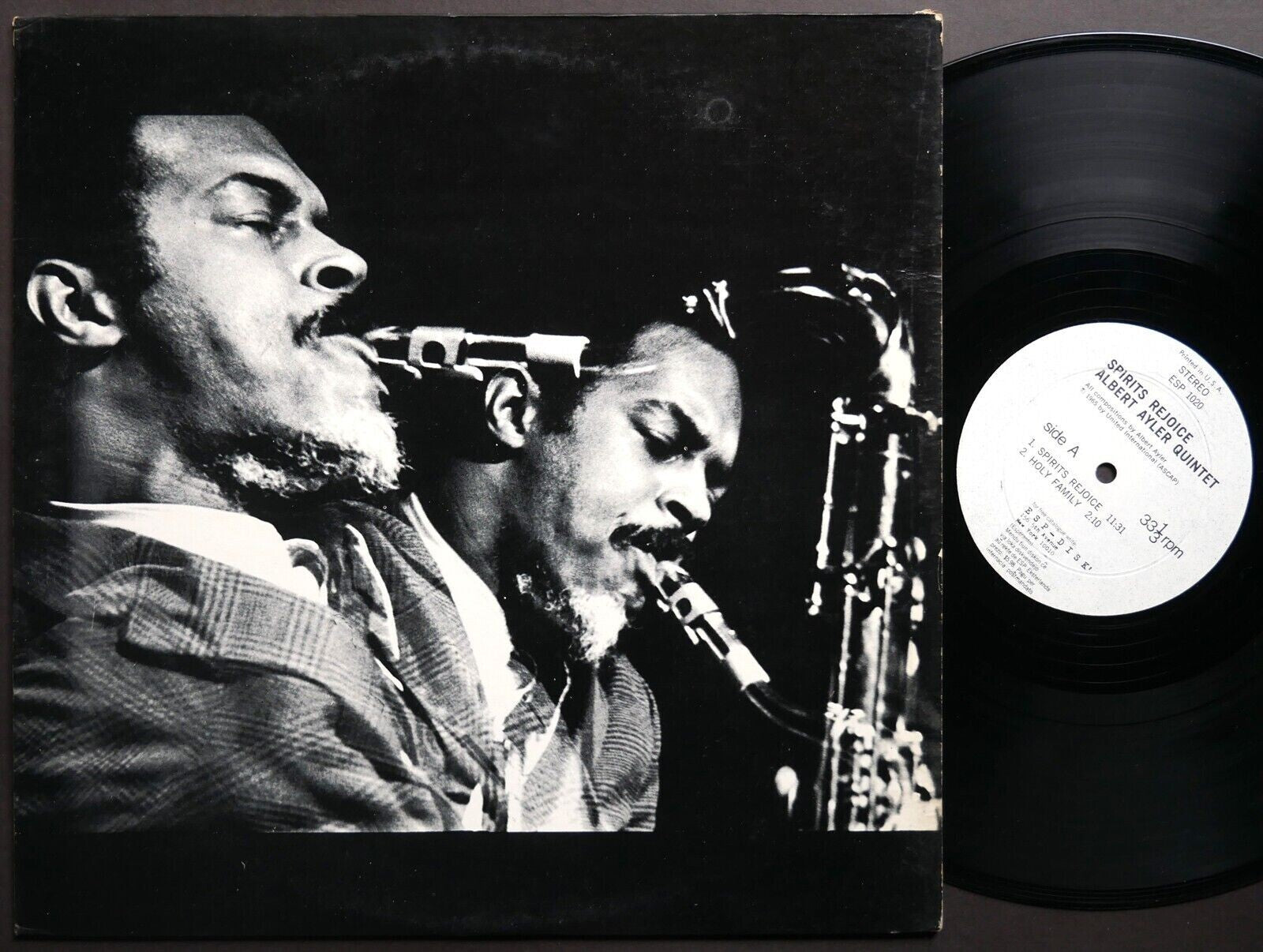ALBERT AYLER Quintet Spirits Rejoice LP ESP DISK ESP 1020 US 1970 Henry Grimes