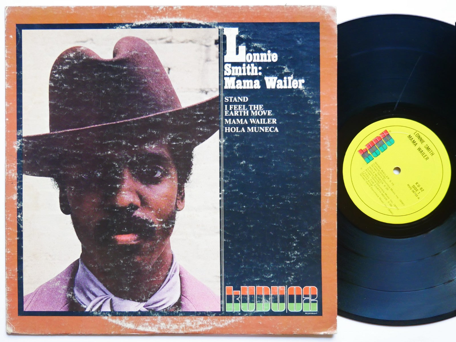 LONNIE SMITH Mama Wailer LP KUDU KU-02 US 1971 RVG JAZZ Ron Carter Bill Cobham