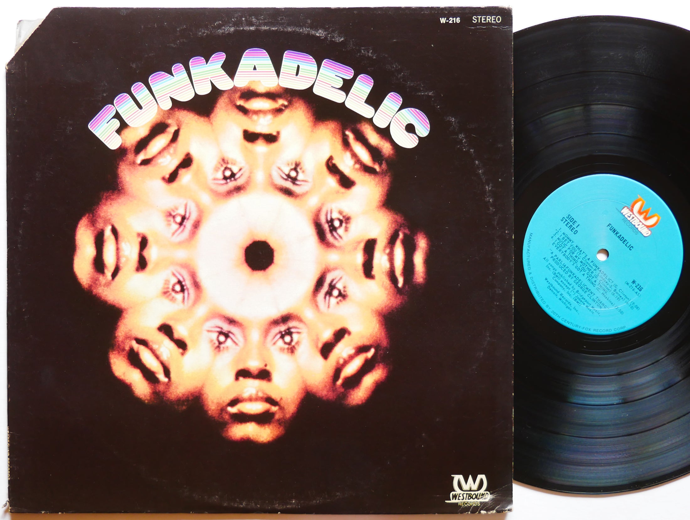 FUNKADELIC Self Titled LP WESTBOUND RECORDS W-216 US 1975