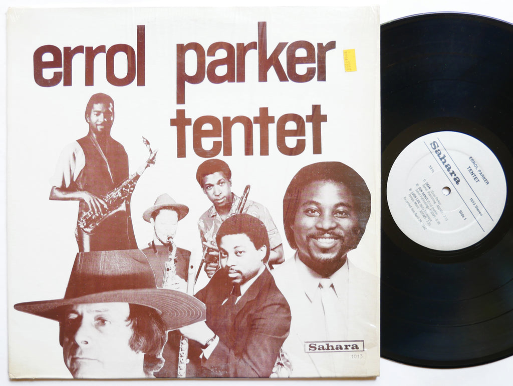 THE ERROL PARKER TENTET LP SAHARA RECORDS 1013 US 1982 Doug Harris Steve Coleman