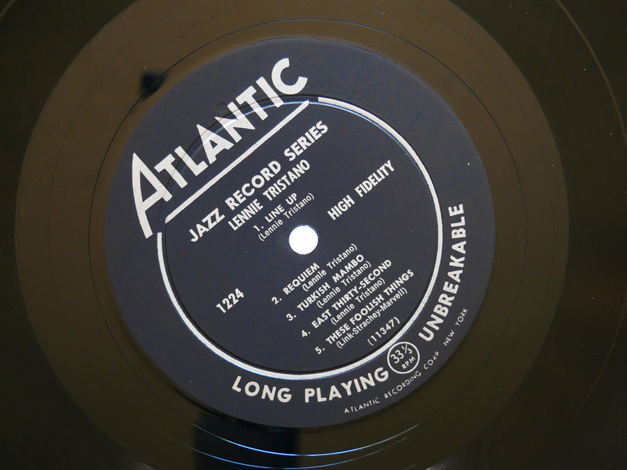 LENNIE TRISTANO Self Titled LP ATLANTIC 1224 US 1956 MONO Lee Konitz Art Taylor