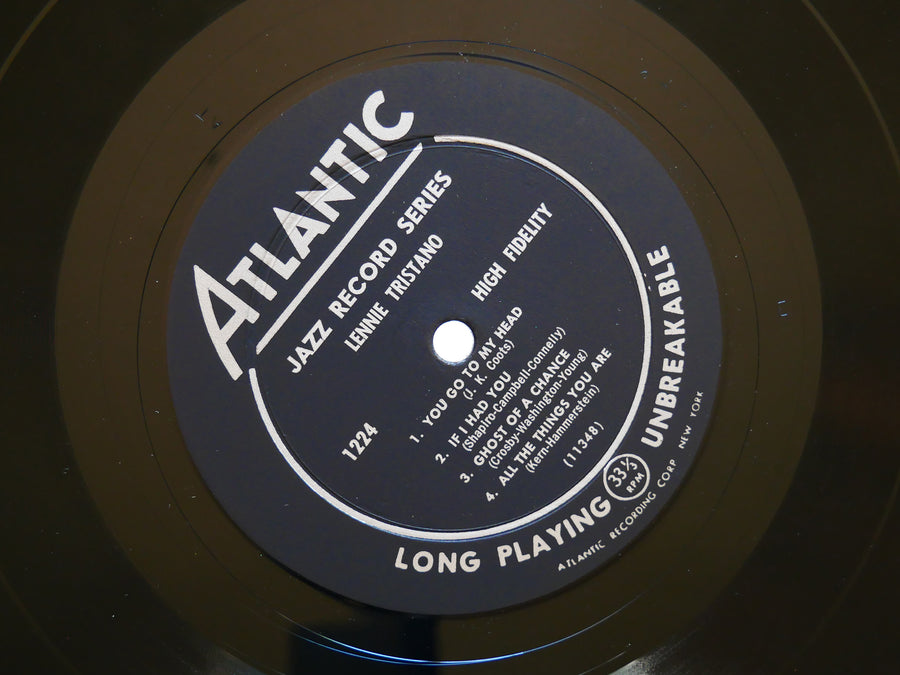 LENNIE TRISTANO Self Titled LP ATLANTIC 1224 US 1956 MONO Lee Konitz Art Taylor