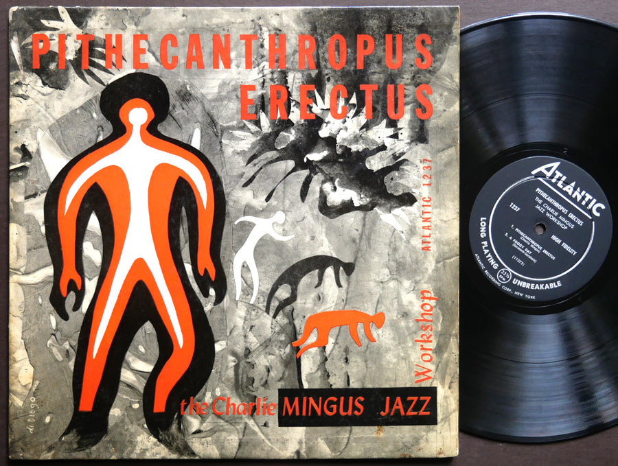 CHARLIE MINGUS Pithecanthropus Erectus LP ATLANTIC 1237 DG MONO JAZZ Mal Waldron