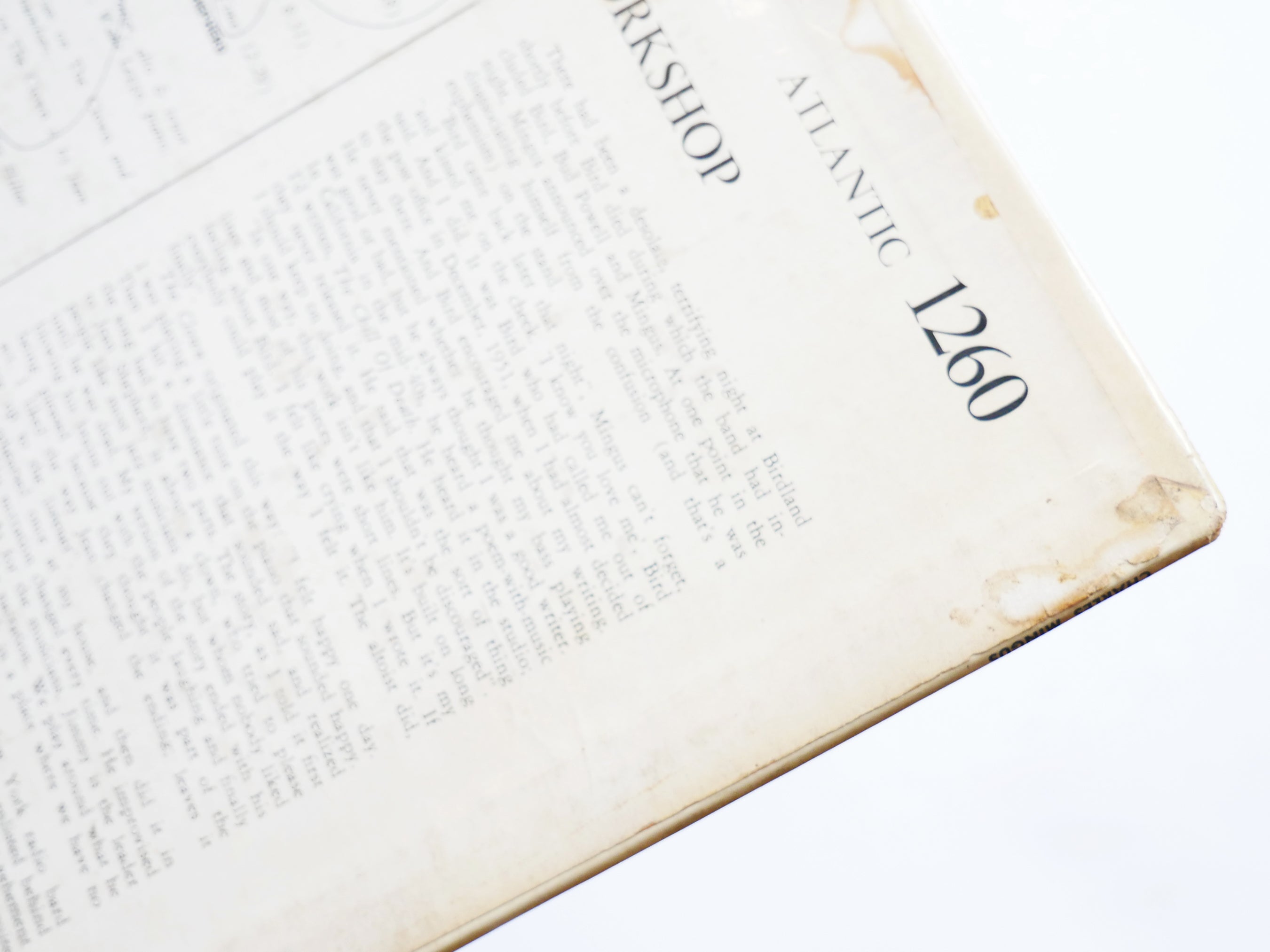 CHARLES MINGUS The Clown LP ATLANTIC 1260 US 1957 DG MONO JAZZ Curtis Porter