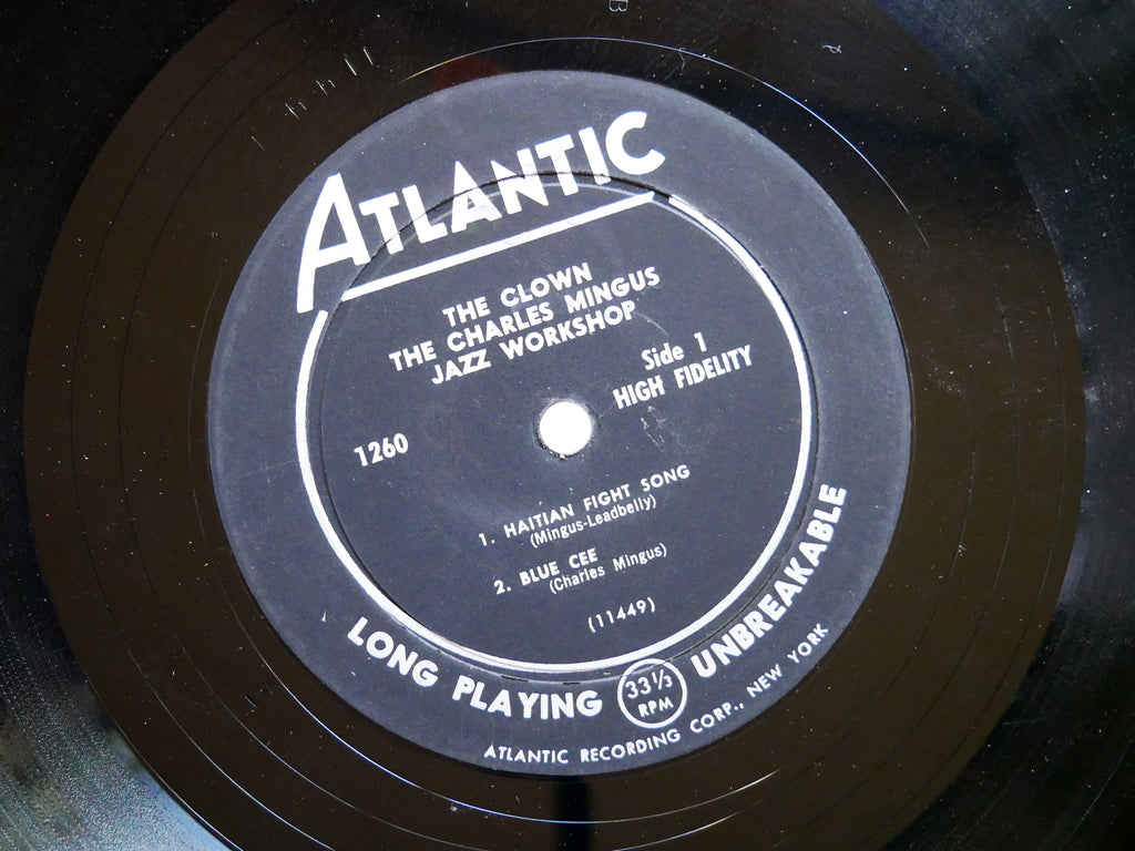 CHARLES MINGUS The Clown LP ATLANTIC 1260 US 1957 DG MONO JAZZ Curtis Porter