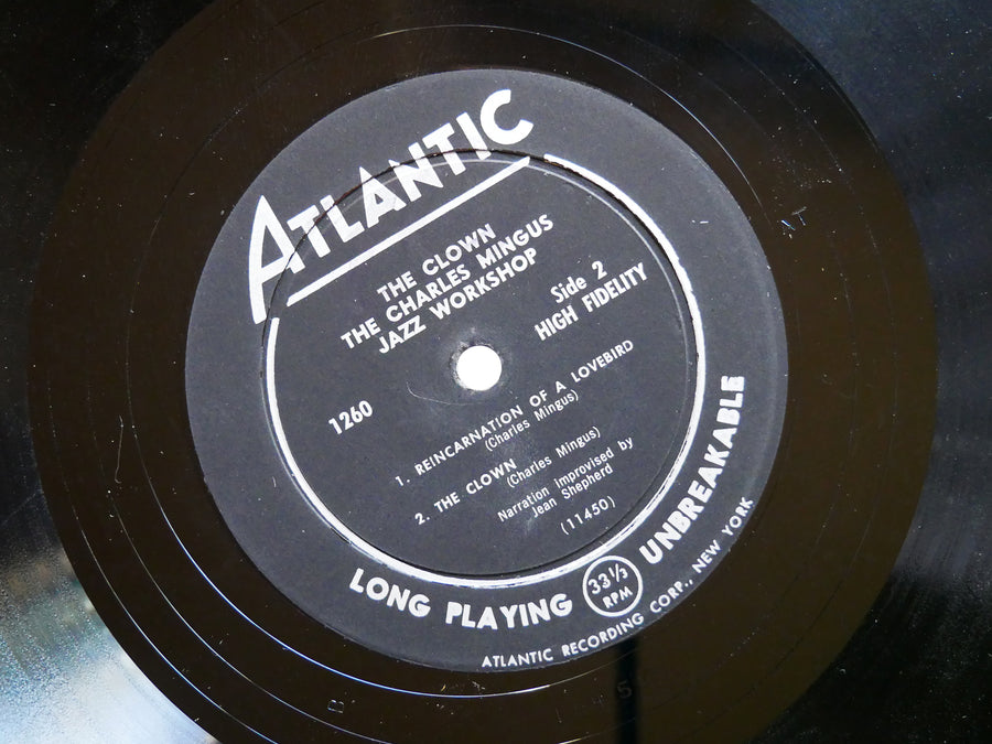 CHARLES MINGUS The Clown LP ATLANTIC 1260 US 1957 DG MONO JAZZ Curtis Porter
