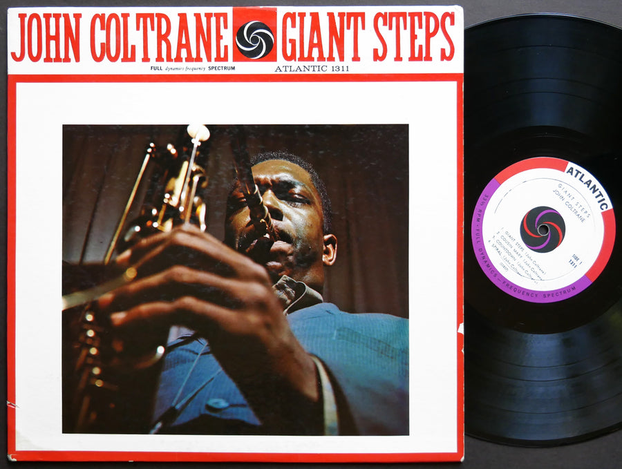 JOHN COLTRANE Giant Steps LP ATLANTIC 1311 US 1960 DG MONO Tommy Flanagan VG+