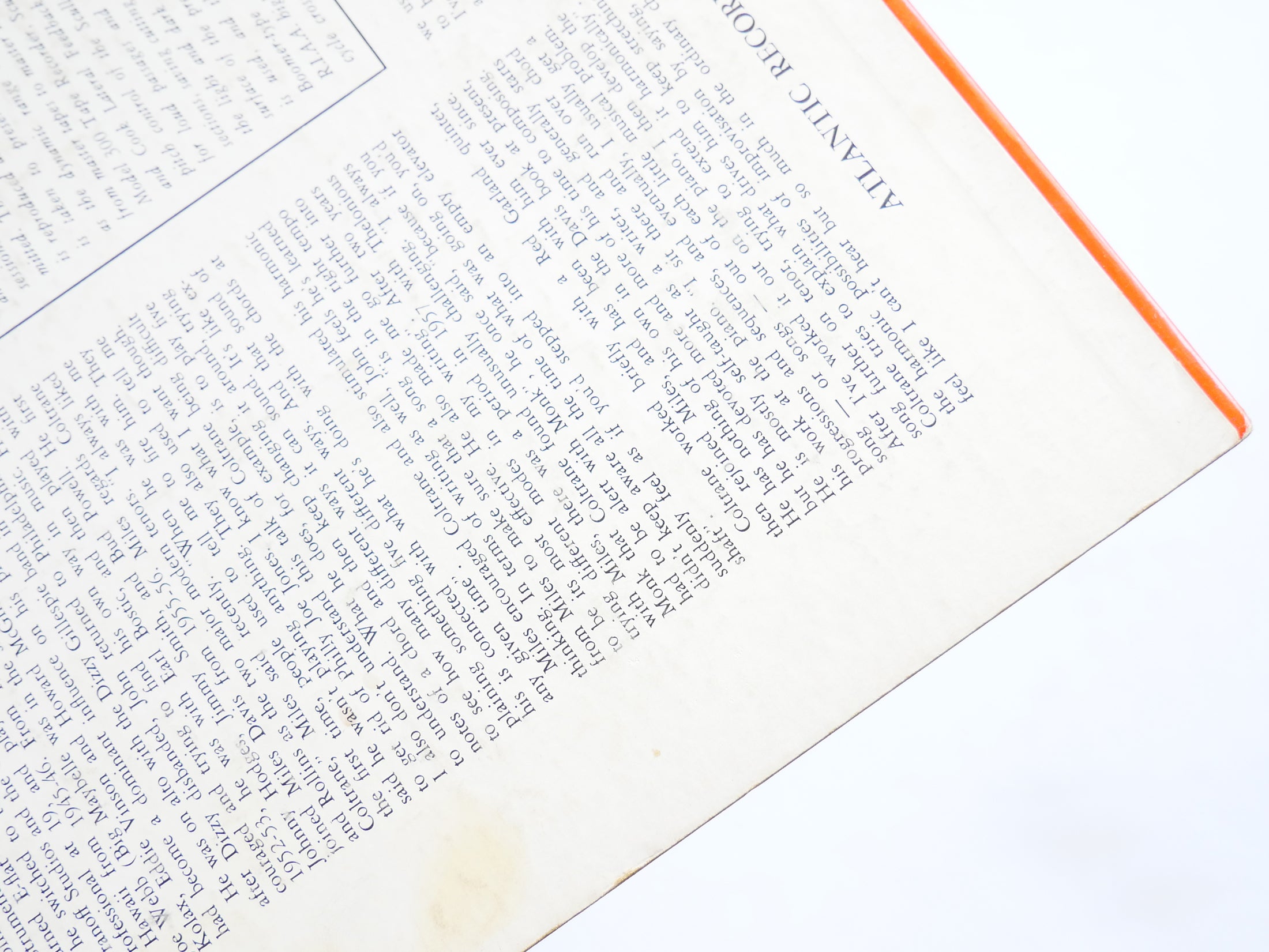 JOHN COLTRANE Giant Steps LP ATLANTIC 1311 US 1960 DG MONO Tommy Flanagan