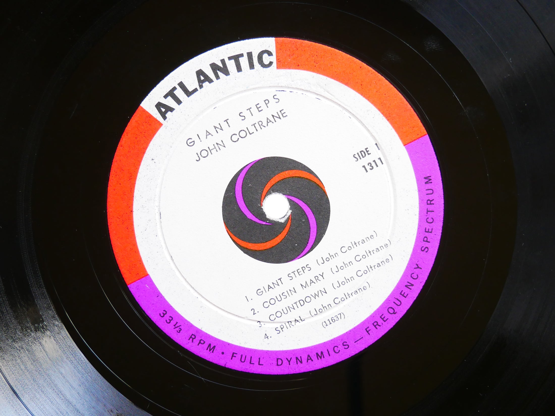 JOHN COLTRANE Giant Steps LP ATLANTIC 1311 US 1960 DG MONO Tommy Flanagan