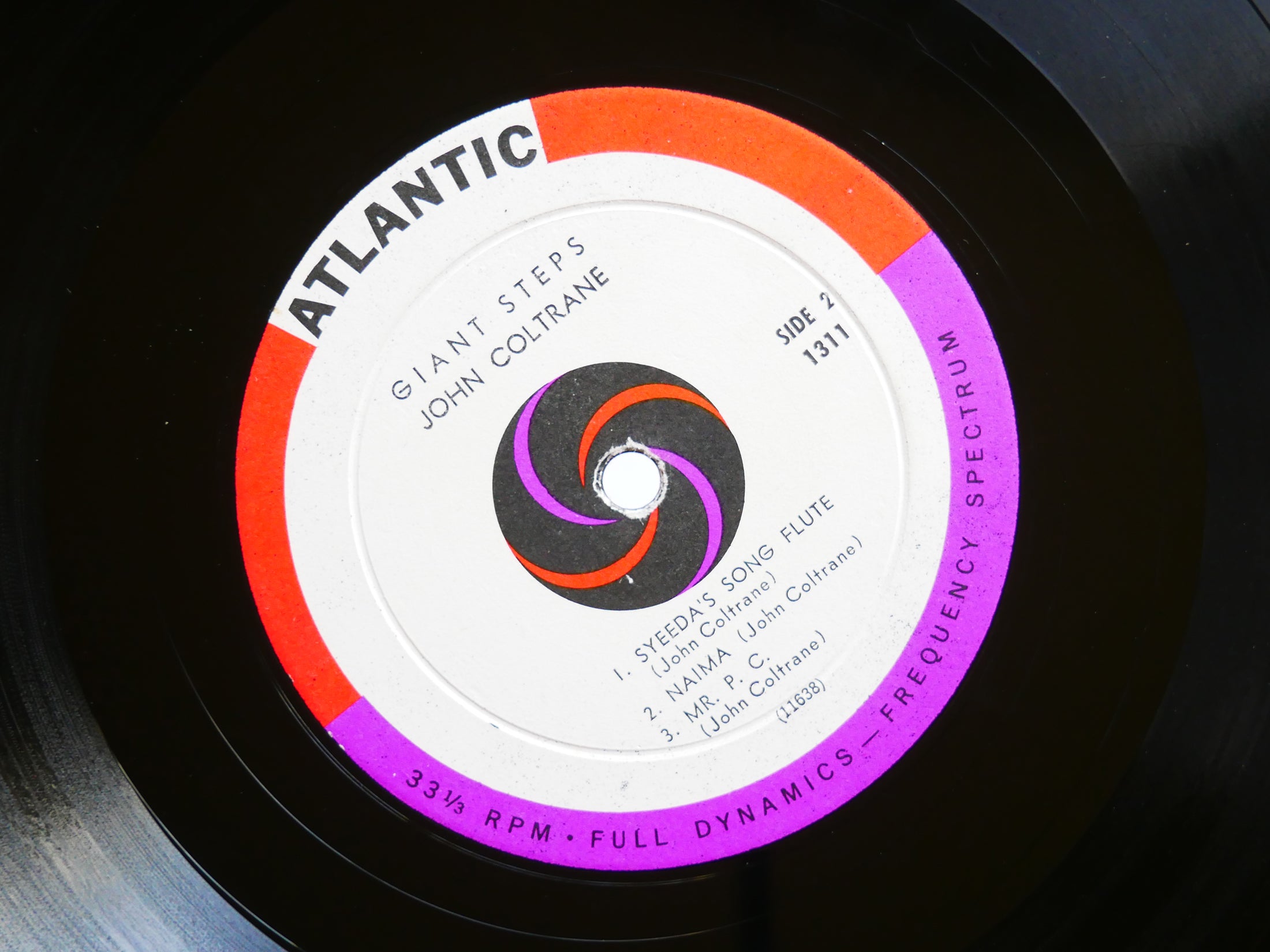 JOHN COLTRANE Giant Steps LP ATLANTIC 1311 US 1960 DG MONO Tommy Flanagan