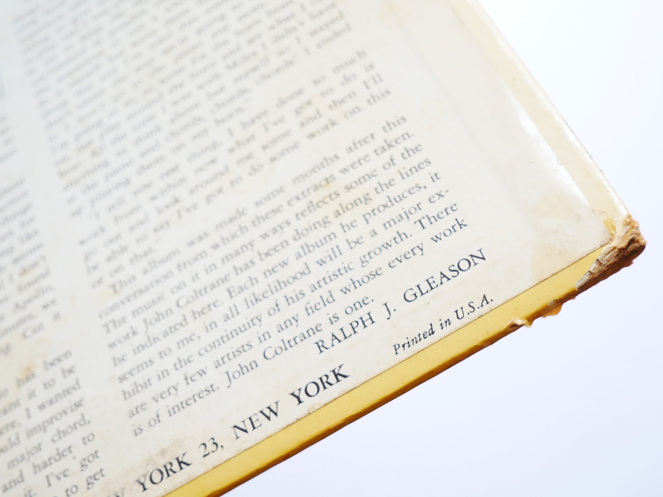 JOHN COLTRANE Ole LP ATLANTIC 1373 US 1961 MONO JAZZ McCoy Tyner Freddie Hubbard