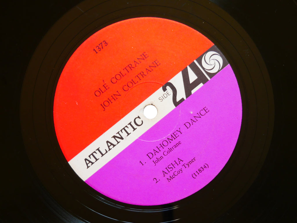 JOHN COLTRANE Ole LP ATLANTIC 1373 US 1961 MONO JAZZ McCoy Tyner Freddie Hubbard