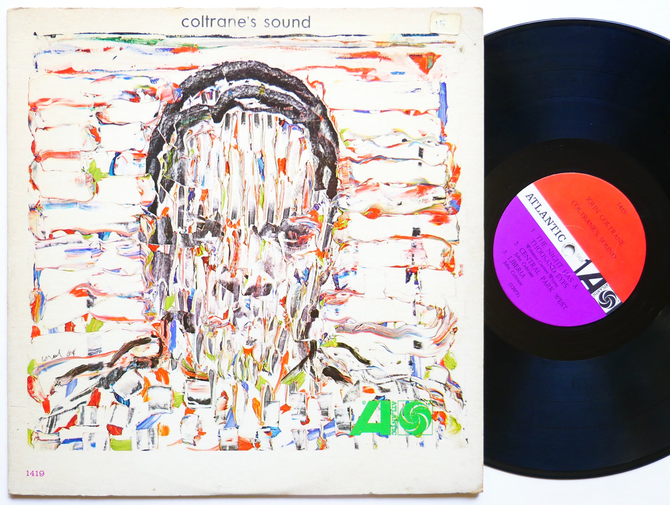 JOHN COLTRANE Coltrane's Sound LP ATLANTIC 1419 US 1964 Elvin Jones McCoy Tyner