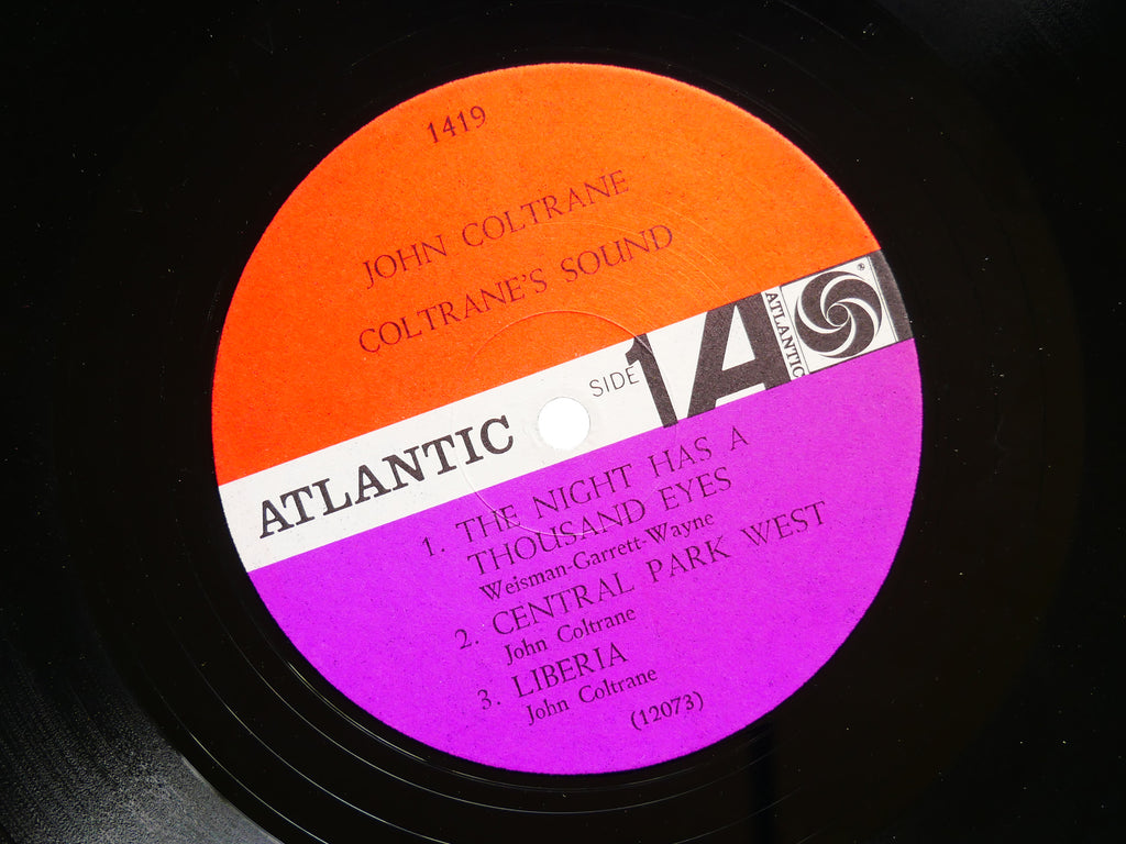 JOHN COLTRANE Coltrane's Sound LP ATLANTIC 1419 US 1964 Elvin Jones McCoy Tyner