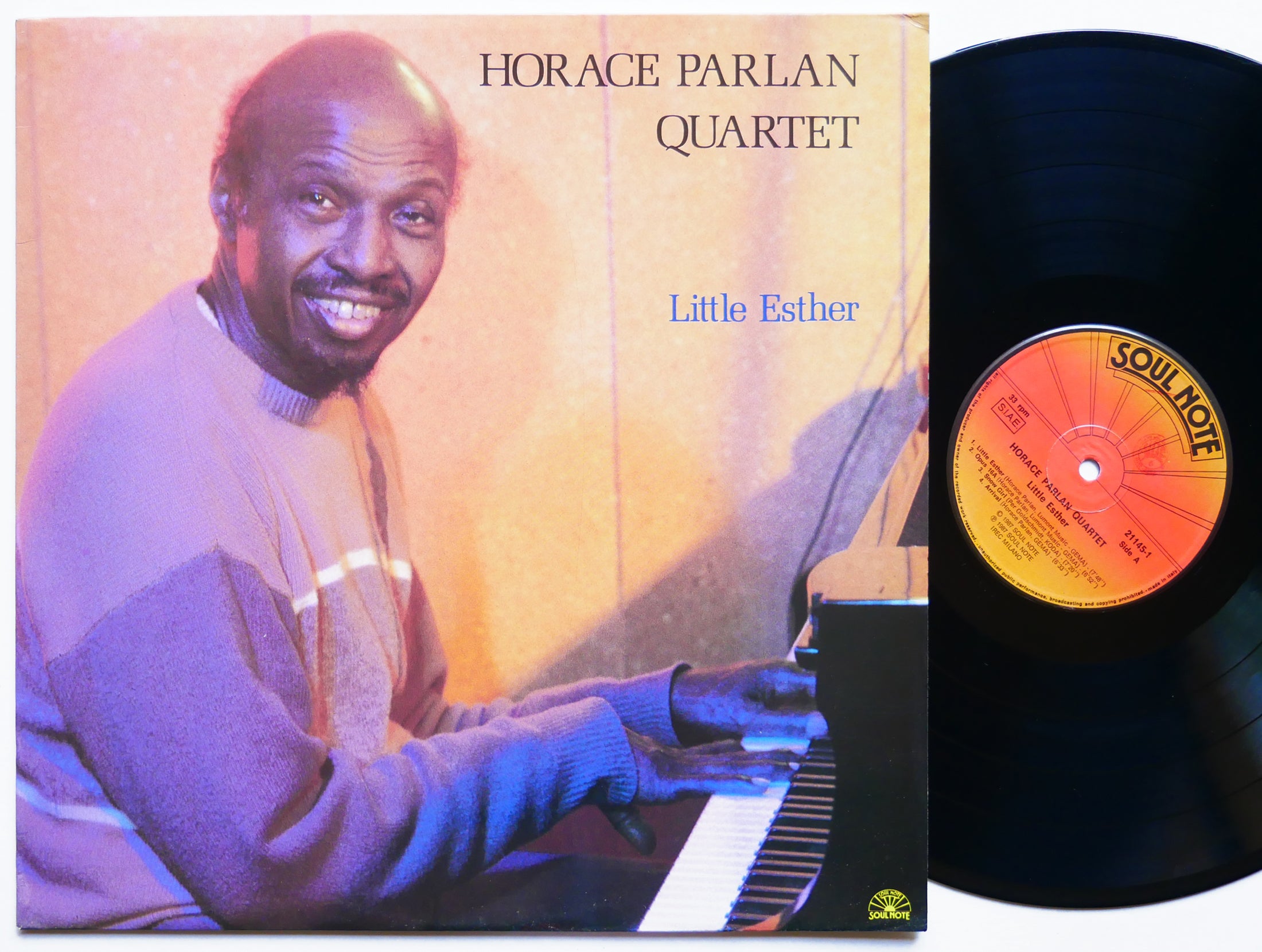 HORACE PARLAN Little Esther LP SOUL NOTE 21145-1 ITALY 1987 Per Goldschmidt
