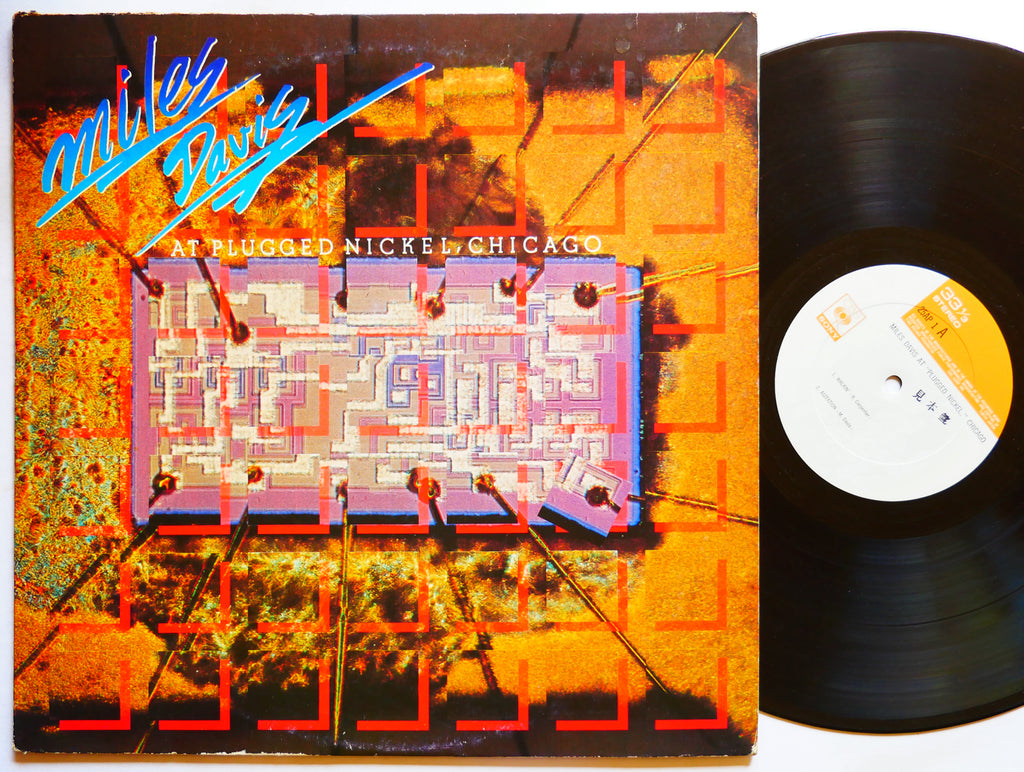 MILES DAVIS At Plugged Nickel, Chicago LP CBS/SONY 25AP JAPAN '76 Herbie Hancock