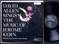 DAVID ALLEN Sings Jerome Kern LP WORLD PACIFIC WP-1295 US 1958 DG MONO