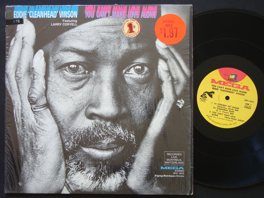 EDDIE CLEANHEAD VINSON You Can't Make Love Alone LP MEGA FLYING DUTCHMAN JAZZ