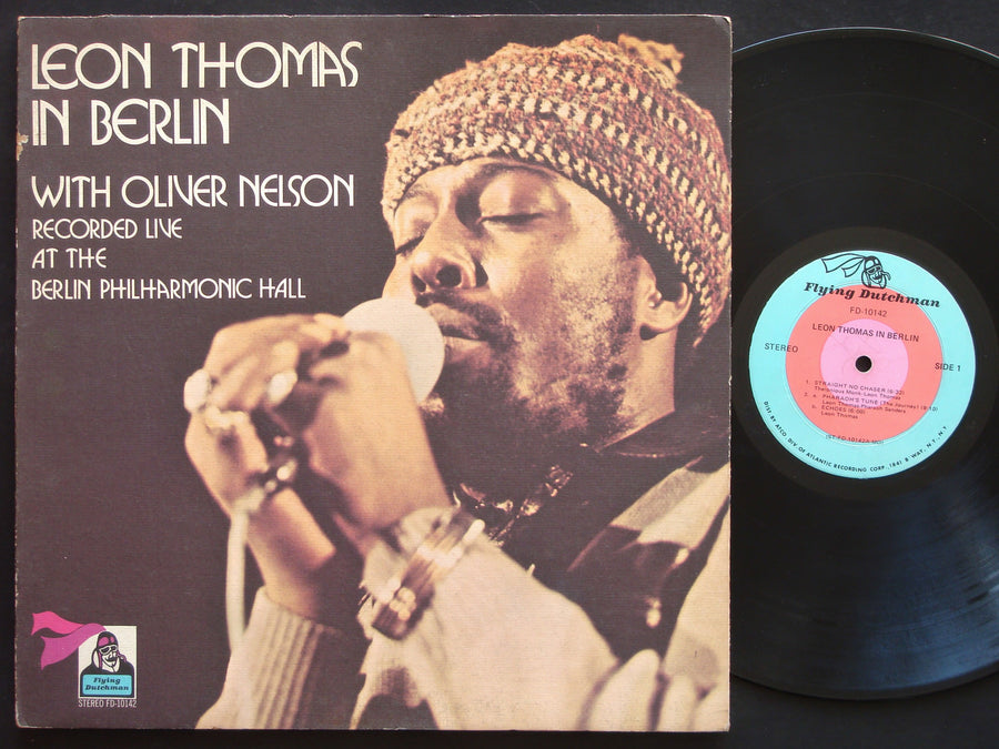 LEON THOMAS OLIVER NELSON In Berlin LP FLYING DUTCHMAN FD-10142 US '71 Afro Jazz
