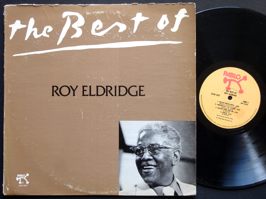ROY ELDRIDGE The Best Of LP PABLO RECORDS 2310-857 US 1980 JAZZ Milt Jackson
