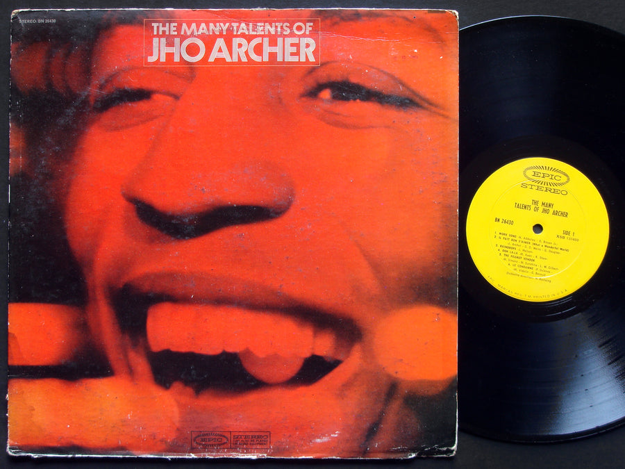 JHO ARCHER The Many Talents Of.. LP EPIC BN 26430 Orig US 1968 LATIN JAZZ