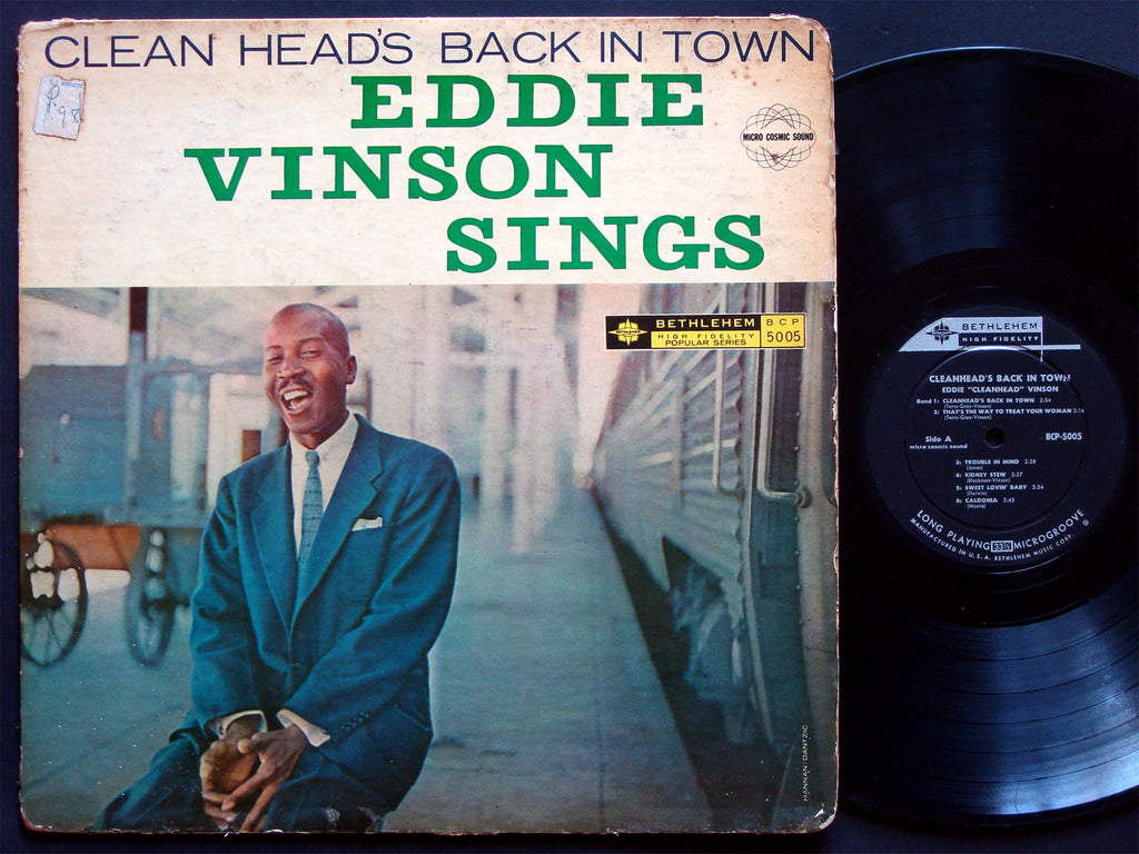 EDDIE CLEANHEAD VINSON Cleanhead's Back In Town LP BETHLEHEM BCP 5005 US '57 DG