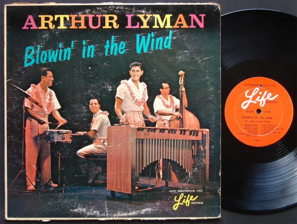 ARTHUR LYMAN Blowin' In The Wind LP HIFI RECORDS L-1014 US 1964 DG MONO