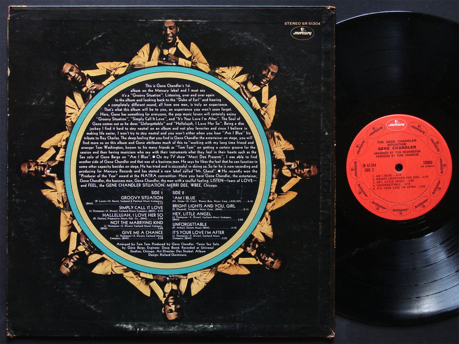 GENE CHANDLER The Gene Chandler Situation LP MERCURY SR-61304 US 1970 FUNK SOUL