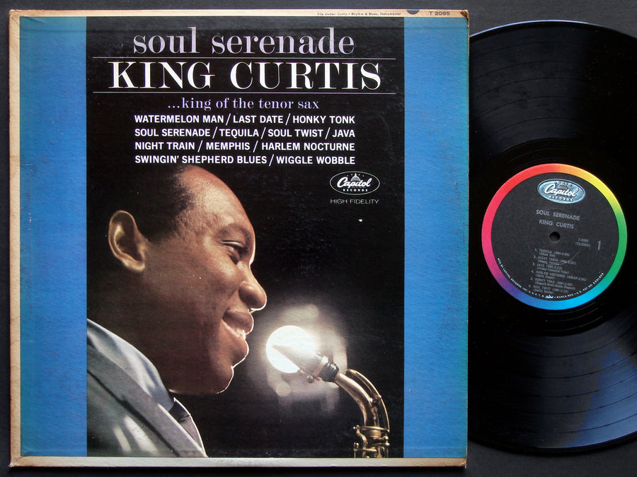 KING CURTIS Soul Serenade LP CAPITOL T 2095 US 1964 JAZZ MONO Dave Cavanaugh