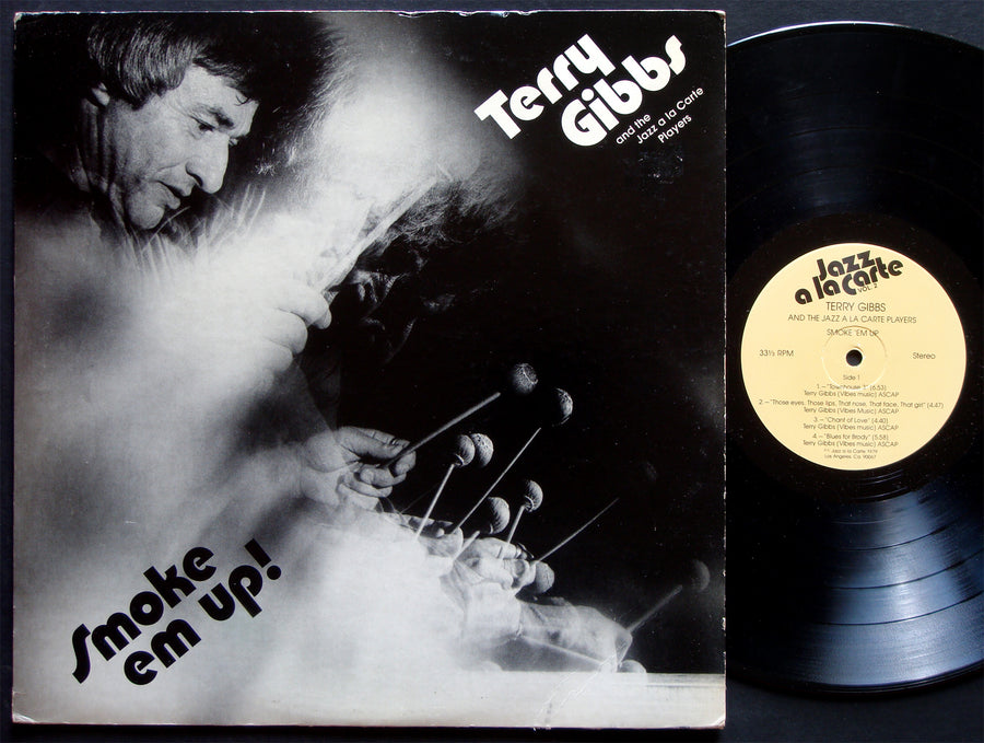 TERRY GIBBS Smoke Em Up! LP JAZZ A LA CARTE VOL. 2 US 1979 JAZZ ST