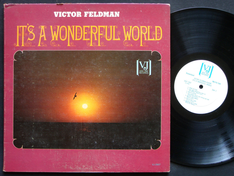 VICTOR FELDMAN It's A Wonderful World LP VEE JAY VJLP 2507 US 1964 JAZZ PROMO