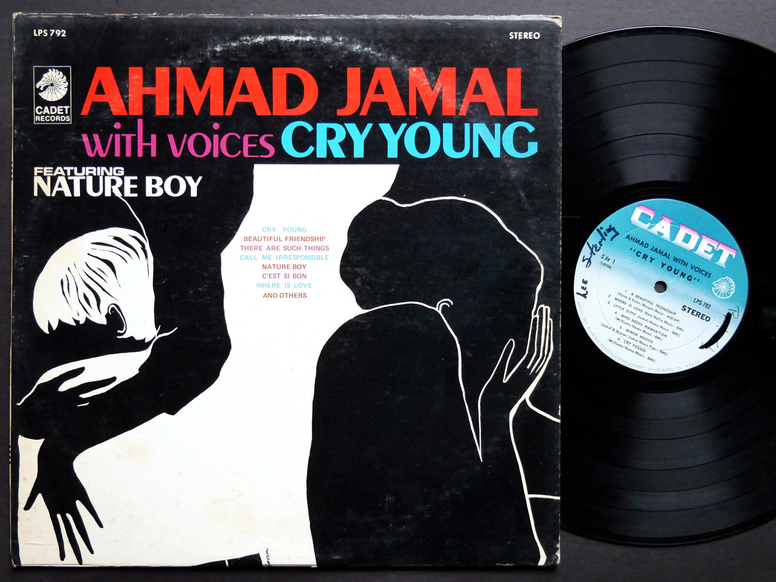 AHMAD JAMAL Cry Young LP CADET RECORDS LPS-792 US 1967 ST JAZZ