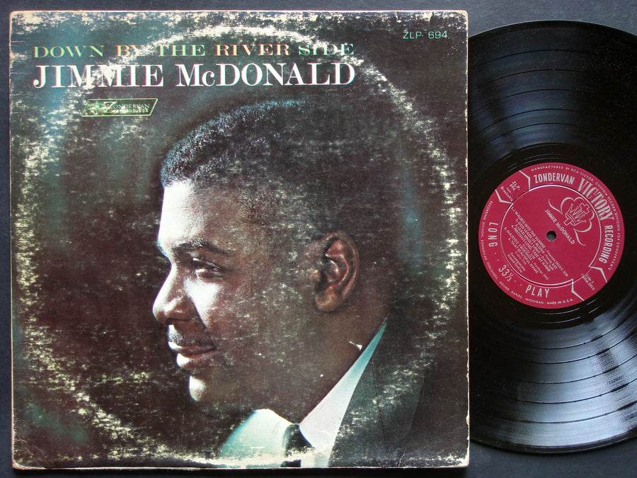 JIMMIE MCDONALD Down By The River Side LP PILGRIM JLP133 US '66 Funk Soul Gospel