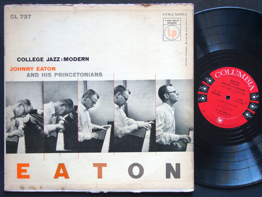 JOHNNY EATON College Jazz: Modern LP COLUMBIA CL 737 US 1955 6-EYE DG MONO