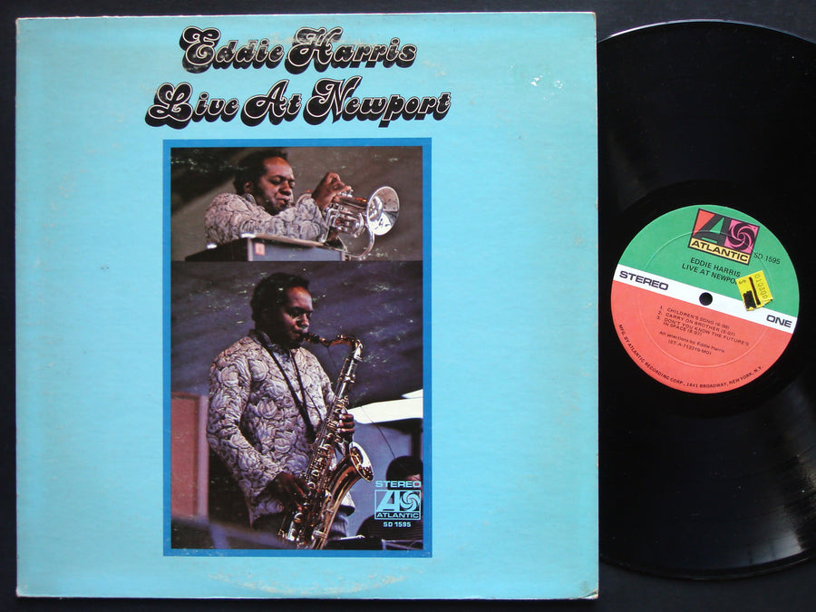 EDDIE HARRIS Live At Newport LP ATLANTIC SD 1595 US 1971 JAZZ FUNK