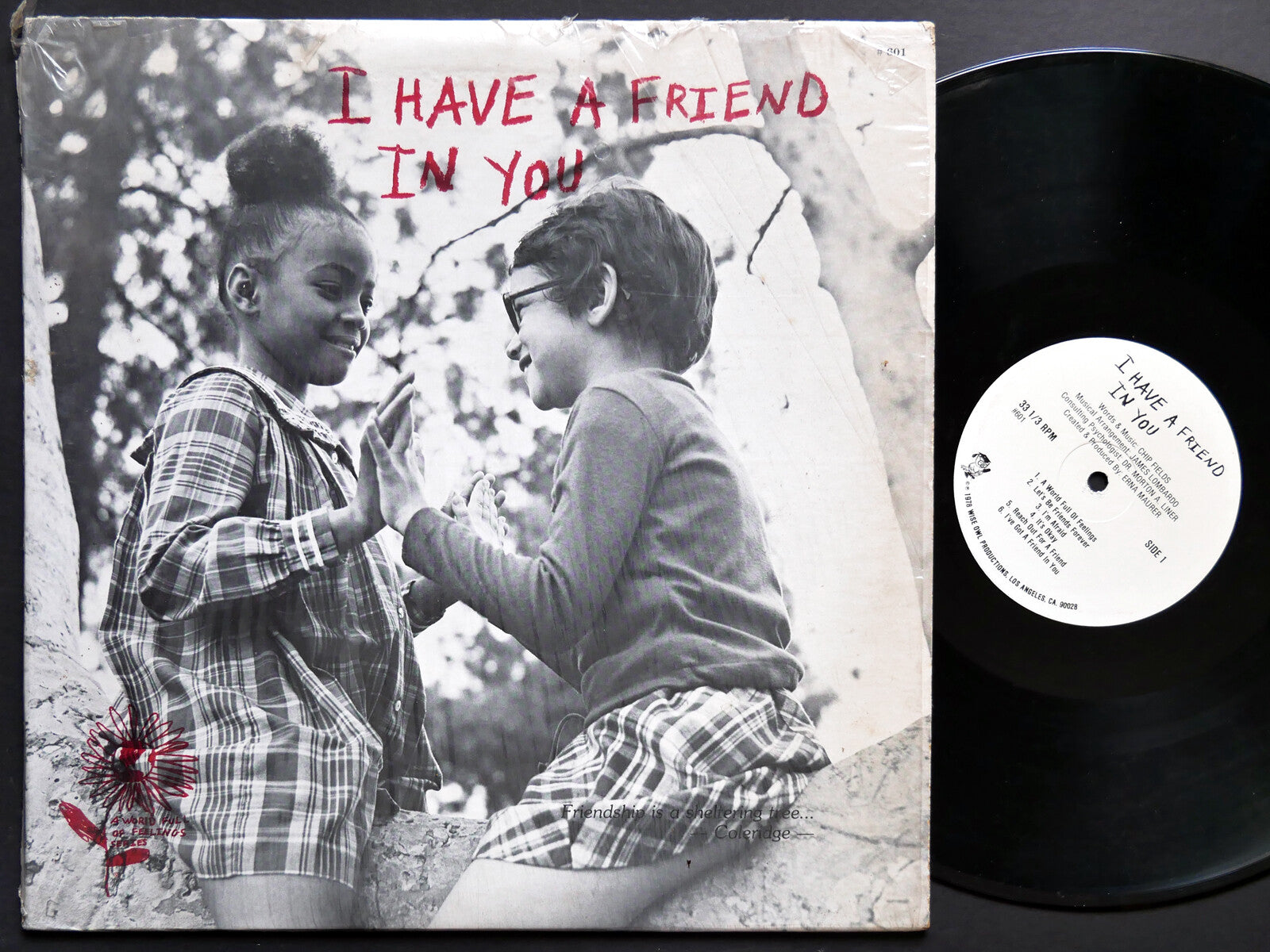 CHIP FIELDS I Have A Friend In You LP WISE OWL PRODUCTIONS US 1978 Funk Soul